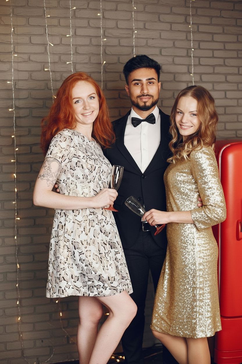 Party trio